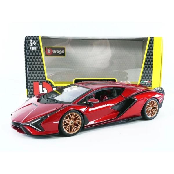 ランボルギーニ シアン FKP 37 2019 レッド / Bburago 1/24 ミニカー
