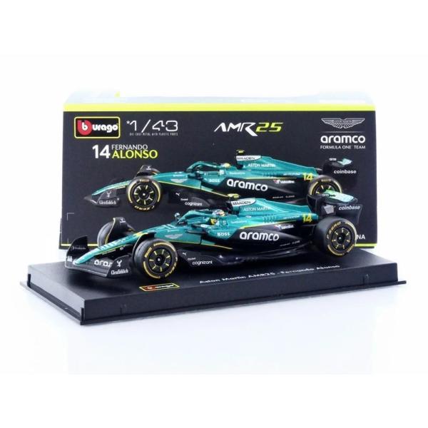 アストンマーティン AMR25 #14 フェルナンド・アロンソ 2025 グリーン / Bburag...