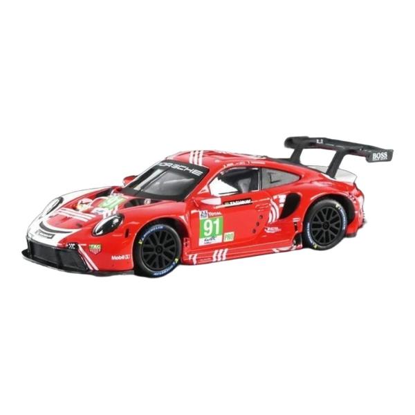 ポルシェ 911 RSR #91 ル・マン 2020 レッド / Bburago 1/43 ミニカー