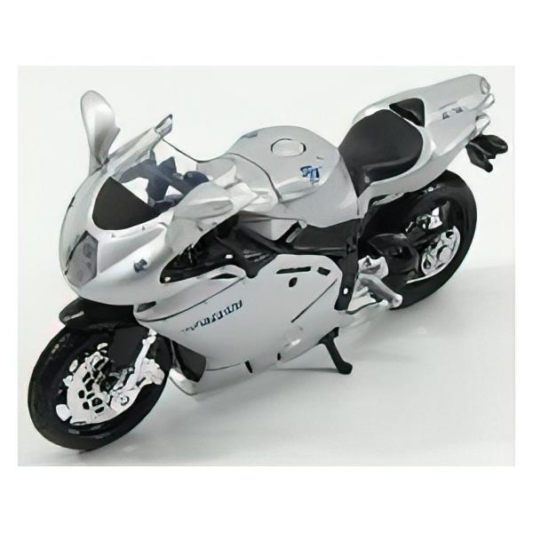 MV AGUSTA - F4S 1+1 1998 - SILVER /Burago 1/18 バイク...
