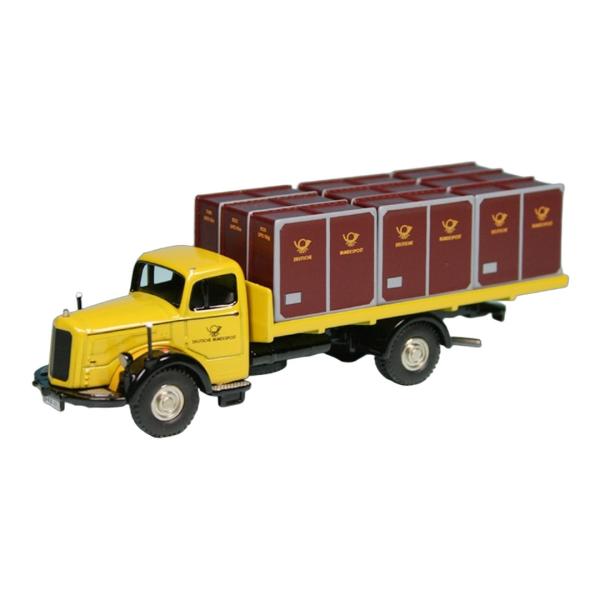 Mercedes Benz L6600 プラットフォーム Weberコンテナ Deutsche Bu...
