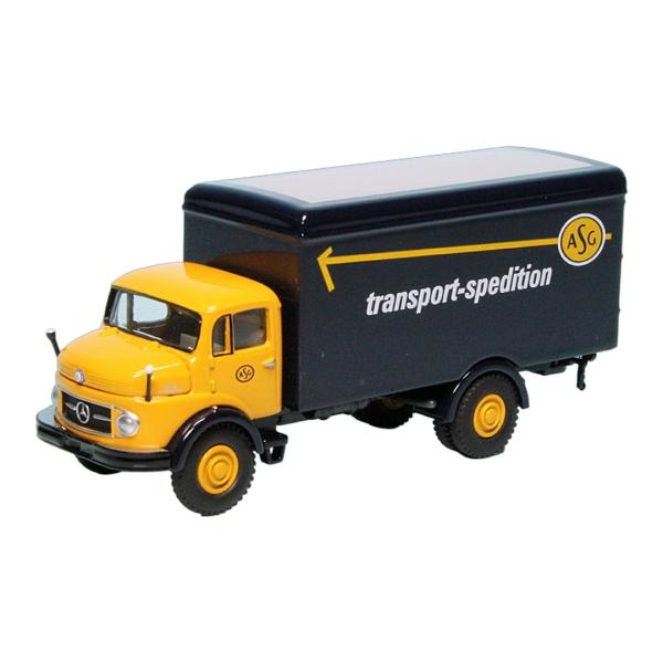 Mercedes Benz L911 ボックスタイプ ASG Transport-Spedition...