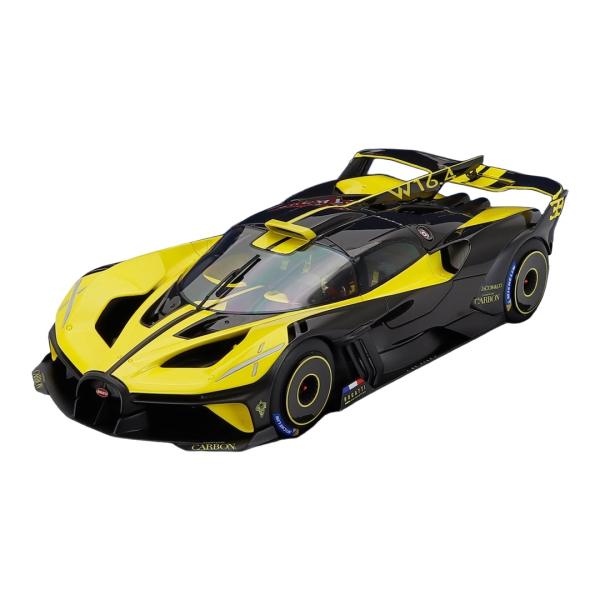 Bugatti Bolide 2020 W16.4 8.0 Four Turbo Yellow Bl...