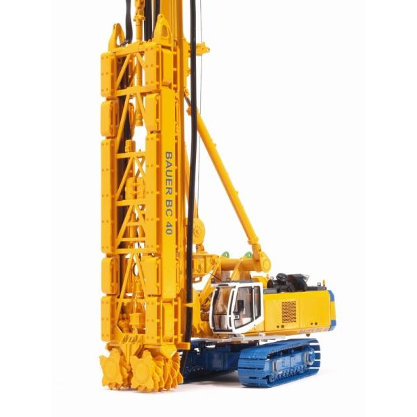 Bauer BG40 掘削機 ドリル w/BC40 Trench Cutter /BYMO 1/50...