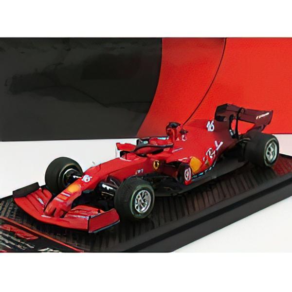 FERRARIフェラーリ F1 SF21 TEAM SCUDERIA N 16 4th  RED /...