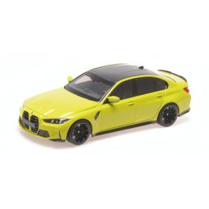【予約】BMW 3シリーズ M3 (G80) 2024 イエロー / MINICHAMPS 1/18...