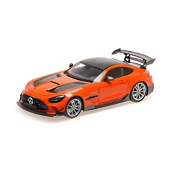 【予約】MERCEDES AMG GT 2021 オレンジ ブラック 1/18 ミニカー