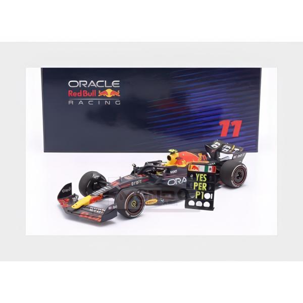 レッドブル RB19 #11 サウジアラビアGP 2023 優勝 セルジオ・ペレス ピットボード付 ...