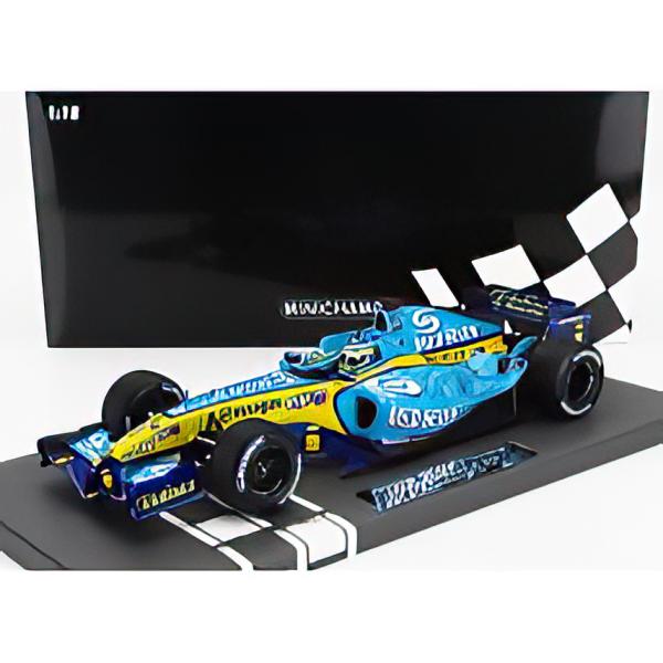 RENAULT R25 アロンソ バーレーンGP優勝 2005 MINICHAMPS 1/18