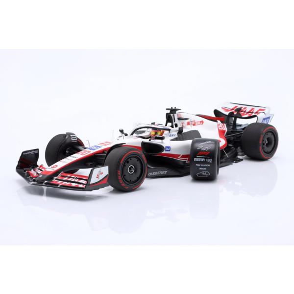 Kevin Magnussen Haas VF-22 #20 ブラジルGP 2022 ホワイト MI...