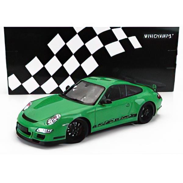 ポルシェ 911 GT3 RS 2007 緑/MINICHAMPS 1/18
