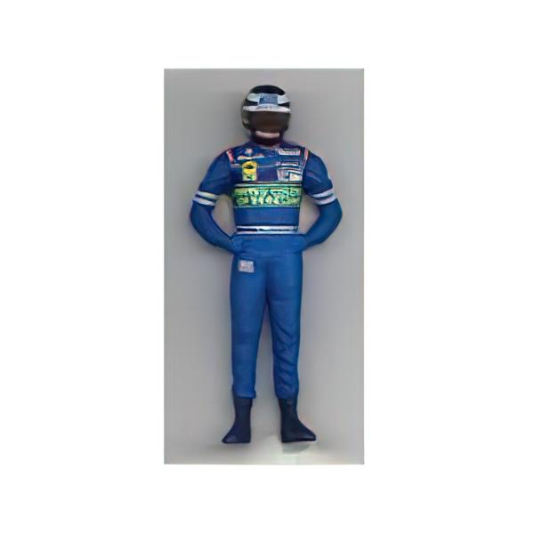 フィギュア GERHARD BERGER BENETTON F1 1997 LIGHT BLUE/M...