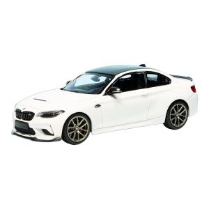 ミニチャンプス 1/43 BMW M2 CS 2020 ホワイト/ブラックホイール 完成