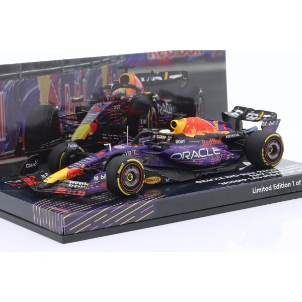 Red Bull RB19 #1 マックスフェルスタッペン 2023 ラスベガスGP優勝車 パープル...