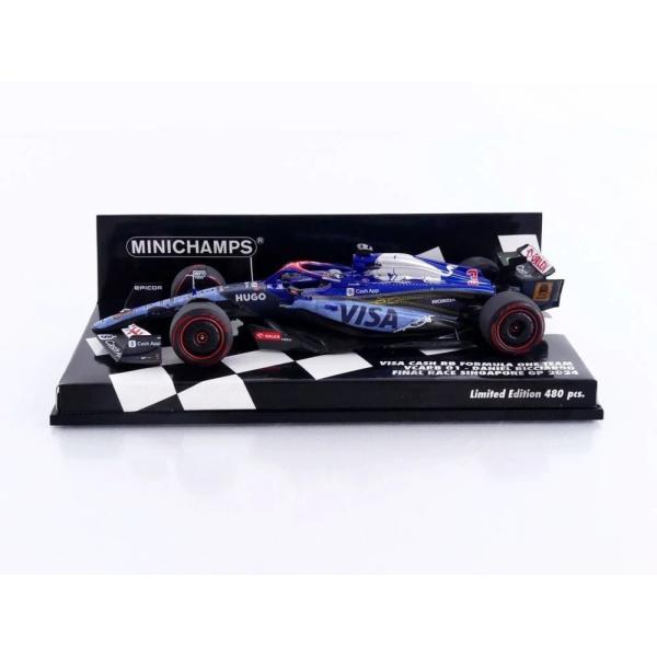 MINICHAMPS 1/43 RACING BULLS VCARB 01 Final Race S...