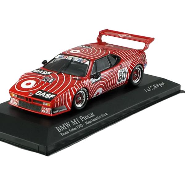 BMW M1 Procar 1980 No.80 限定2208pcs MINICHAMPS 1/43...