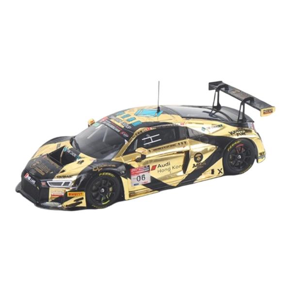 Audiアウディ R8 LMS China GT 2017 #06 ゴールド/ブラック / MINI...