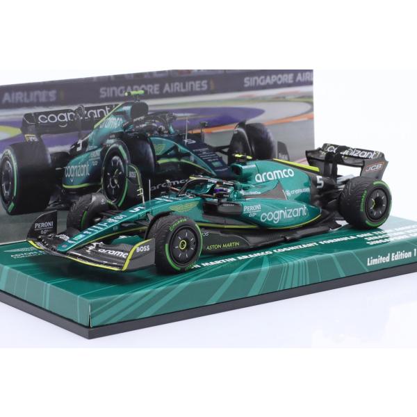S. Vettel Aston Martin AMR22 #5 8位 シンガポールGP 2022 グ...