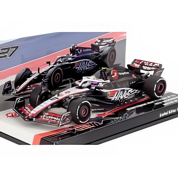 MINICHAMPS 1/43 HAAS F1 VF-23 MONEYGRAM No27 Nヒュルケ...