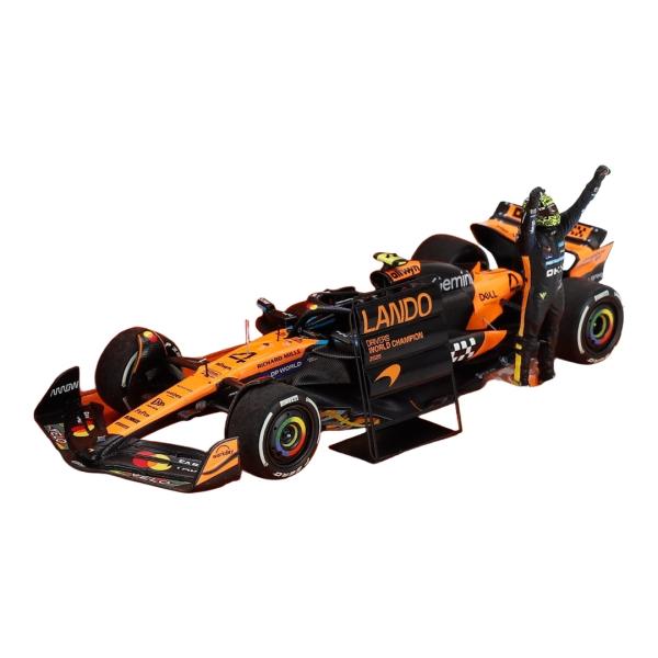 McLaren MCL39 #4 Lando Norris 2025 ワールドチャンピオン フィギュ...