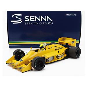 【予約】12月以降発売予定 ロータスF1 HONDA 99T 1987 AYRTON SENNA /Minichamps 1/18｜basque