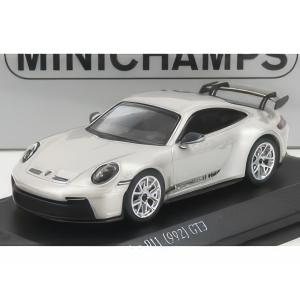 PORSCHE  911 992 GT3 COUPE 2021 - SILVER/Minichamps 1/64ミニカー｜basque