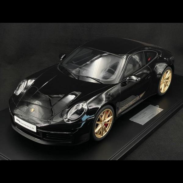 Porsche 911 カレラ 4S 992型 2020 黒 1/8 Minichamps ポルシェ...