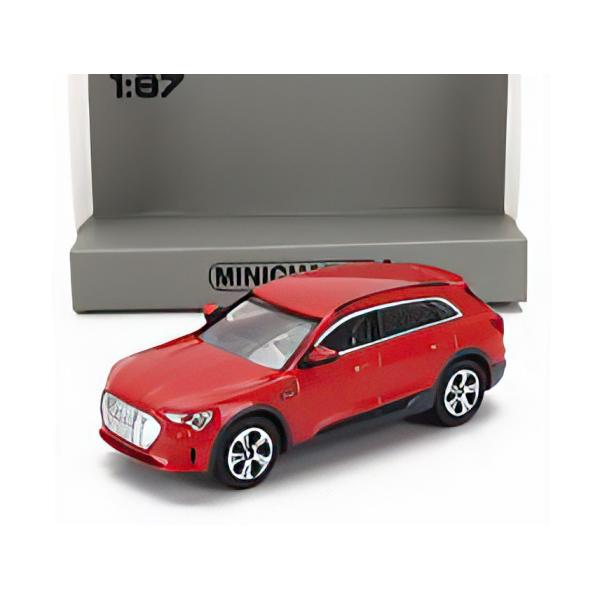 AUDI e-tron 2020 レッド MINICHAMPS 1/87