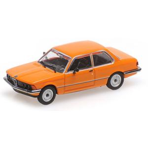 BMW E21 323i 1975 オレンジ 旧車 模型 ダイキャスト モデル / MINICHAM...