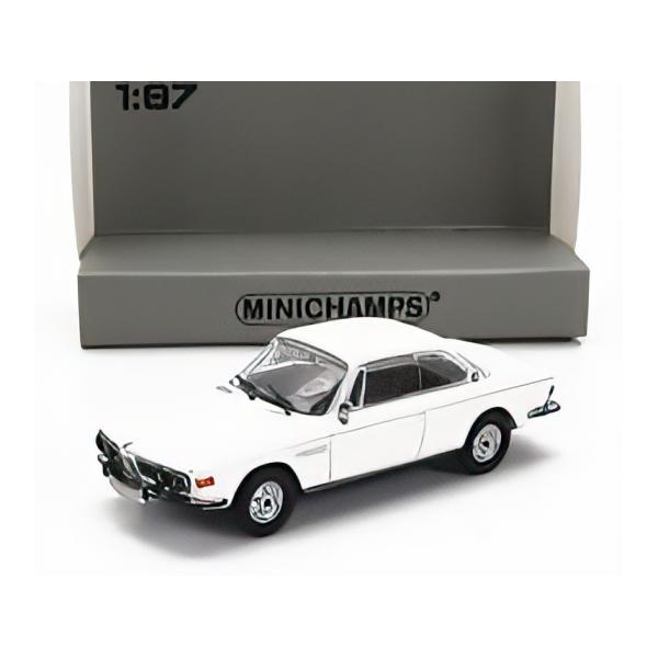 BMW 2800 CS 1968 ホワイト MINICHAMPS 1/87