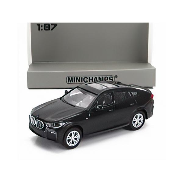 BMW X6 2020 ブラック MINICHAMPS 1/87