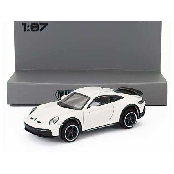 PORSCHE 911 992 DAKAR 2023 グレーグリーン MINICHAMPS 1/87