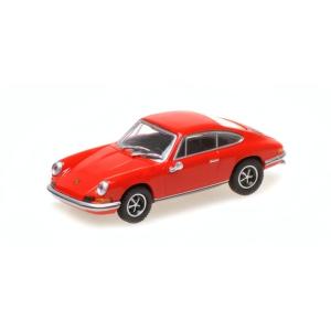 【予約】PORSCHE 911 クーペ 1972 レッド / MINICHAMPS 1/87 ミニカ...