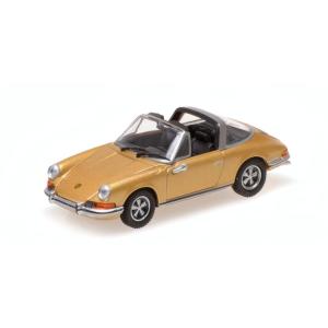 【予約】ポルシェ 911 タルガ 1972 ゴールド / MINICHAMPS 1/87 ミニカー