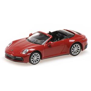 Porscheポルシェ 911 カレラ 4S カブリオレ 2019 レッド 模型 モデル / MIN...