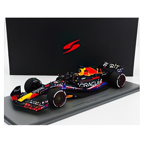 RED BULL RB19 フェルスタッペン 米国GP優勝 2023 Spark 1/18