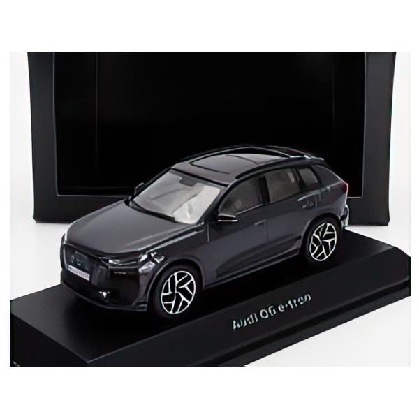 AUDI Q6 e-tron 2023 マグネットグレー Spark 1/43