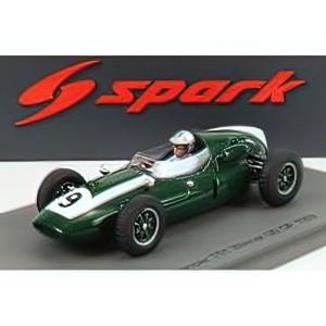 COOPER - F1 T51 N 9 WINNER USA GP 1959 B.McLARENマクラーレン - GREEN WHITE /Sparkスパーク 1/43 ミニカー｜basque