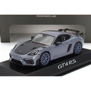 PORSCHE - 718 CAYMAN GTS RS 2022 - ARTIC GREY /Spark 1/43ミニカー｜basque