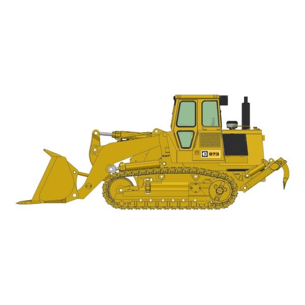 CAT キャタピラー 973 トラックローダー 重機 / CCM 1/48 ミニカー 建設機械模型 ...