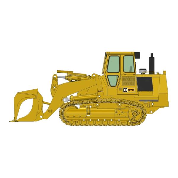 CAT キャタピラー 973 トラックローダー Demolition package 重機 / CC...