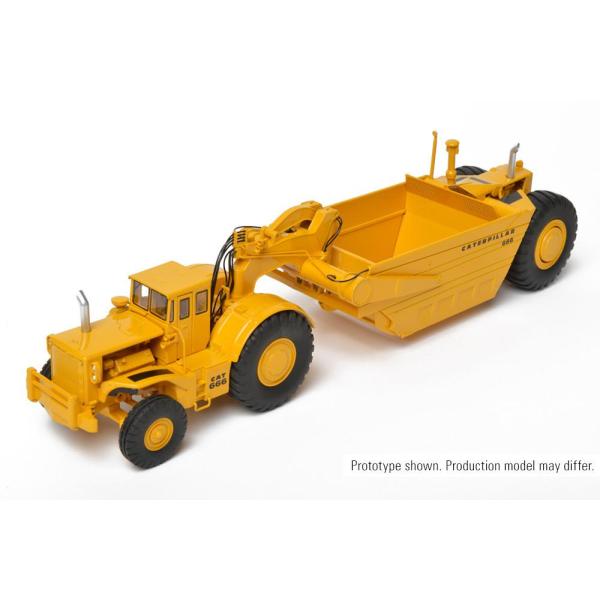 Cat 666 80-Ton Wheel-Tractor Scraper / CCM 1/48 建設...
