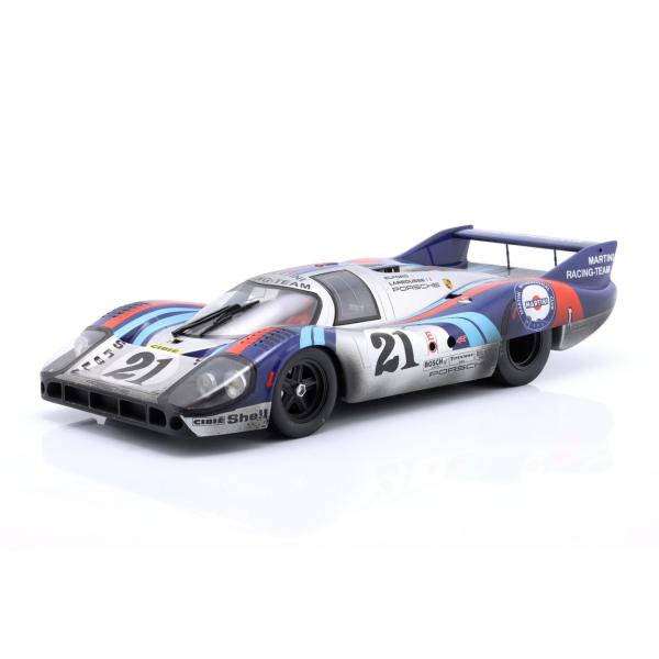 Porscheポルシェ 917 LH 1971 シルバー #21 24時間ルマン ダーティバージョン...