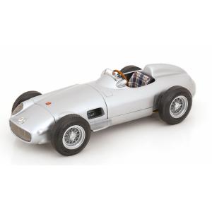 Mercedes W196 シルバープファイル モノポスト 1954 シルバー / CMC 1/18...