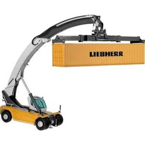 NZG - 636 Liebherrリープヘル  LRS645 リーチスタッカー 建設機械模型　ミニ...