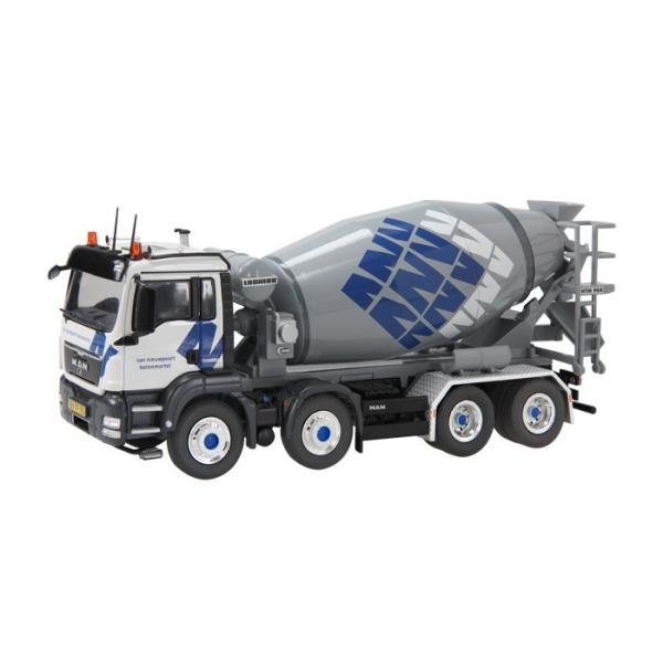 MAN TGS 8X4 VAN NIEUWPOORT ミキサー車 773/04 /NZG 1/50 ...