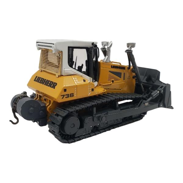 リープヘル Liebherr PR736 ブルドーザ リッパー付き / NZG 1/50 ミニカー ...