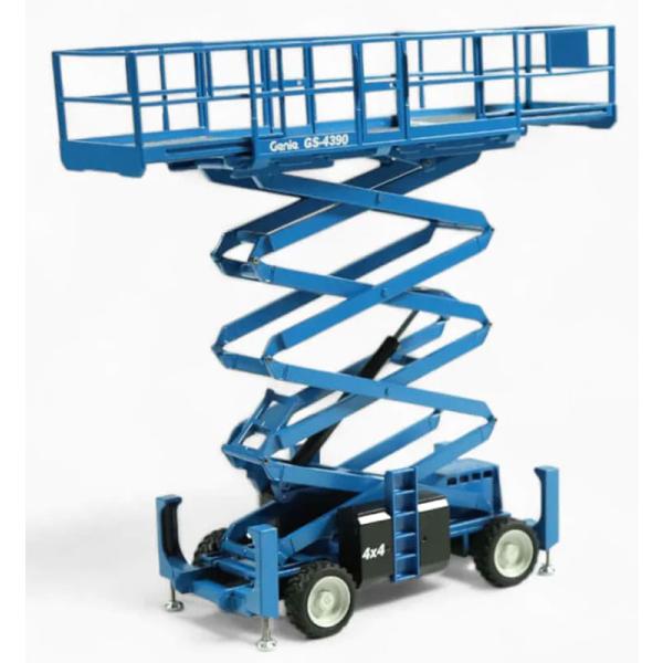 Genie GS 4390 シザーリフト ブルー / NZG 1/32