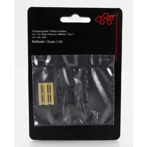 ACCESSORIES 木製パレットセット WEYCOR用アクセサリー ウッド ブラック / NZG...