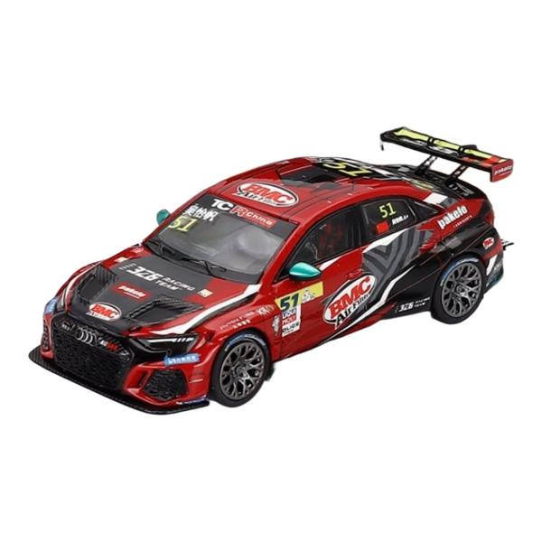 Audiアウディ RS3 LMS #51 Yifan Wu CTCC 2025 レッド/ブラック /...